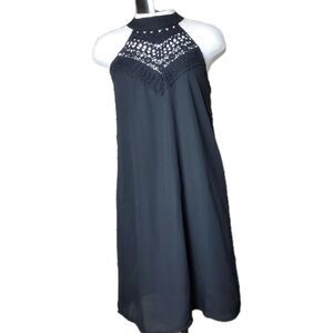 Style Dome Summer Halter Neck Dresses Casual Short Cute Flowy Beach Sundresses S